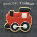 train cookie from a 2.25 inch Mini Locomotive Metal Cookie Cutter