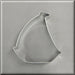 4 inch Sailboat Metal Cookie Cutter