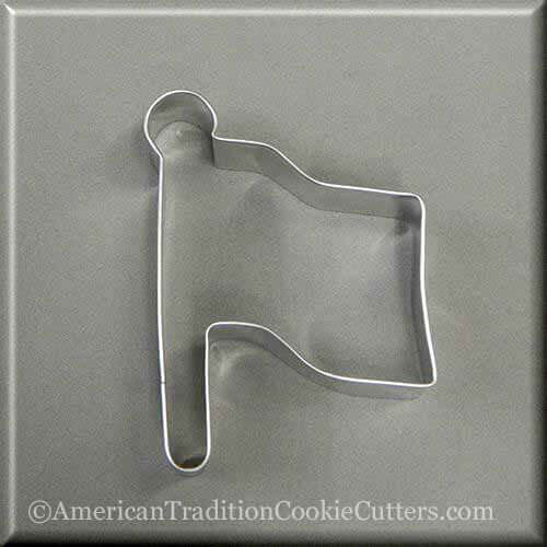 4 inch Flag Metal Cookie Cutter