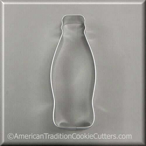 5 inch Soda Pop Bottle Metal Cookie Cutter