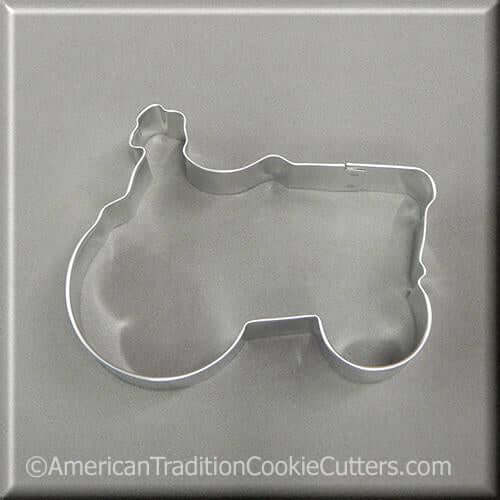 4 inch Farmer on a Tractor Metal Cookie Cutter