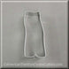 4" Bell Bottom Jeans Pants Metal Cookie Cutter