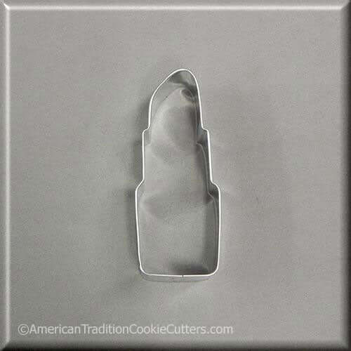 3.5 inch Makeup Lipstick Metal Cookie Cutter