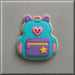 Cookie from a 3.5 inch School Backpack Metal Cookie Cutter