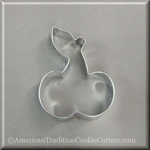 3.5 inch Cherries Metal Cookie Cutter