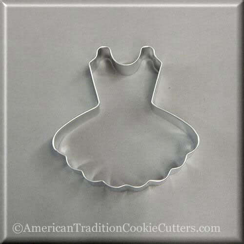 3.5 inch Tutu Metal Cookie Cutter