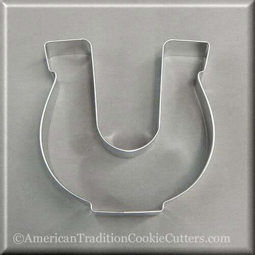 4" Horseshoe Metal Cookie Cutter