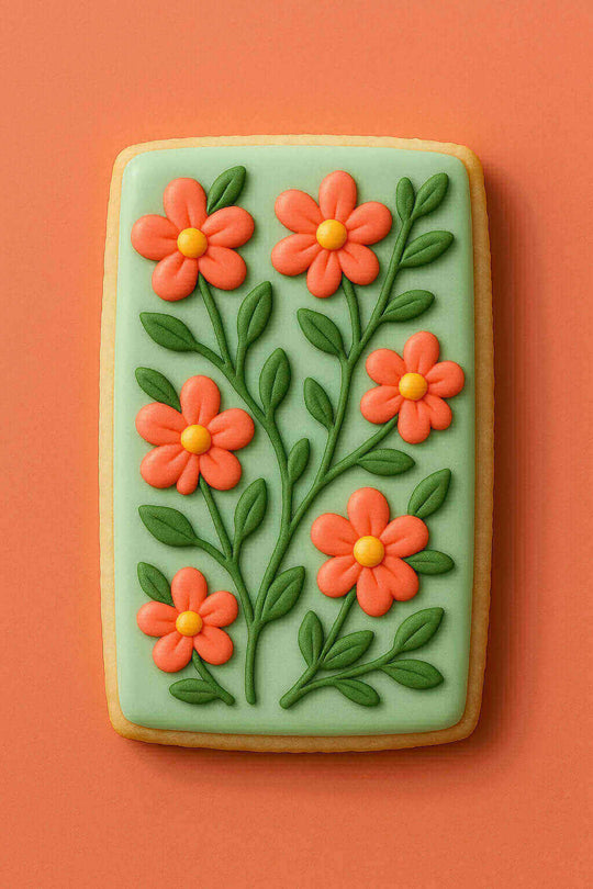 2" X 1-1/8" Rectangle Biscuit Metal Cookie Cutter