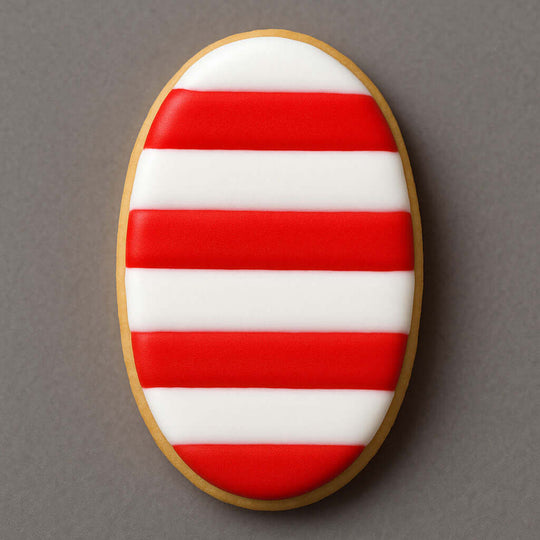 2.5 inch Oval Metal Cookie Cutter