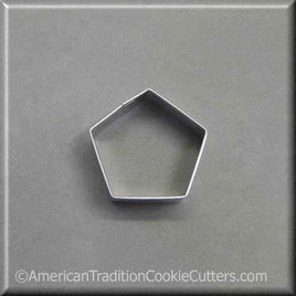 2" Pentagon Metal Cookie Cutter
