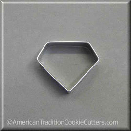 2.5" Diamond Metal Cookie Cutter