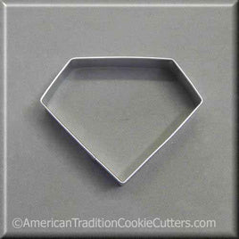 3.5" Diamond Metal Cookie Cutter