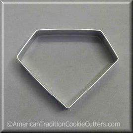 4" Diamond Metal Cookie Cutter
