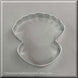 4" Oyster Clam Shell with Pearl Metal Cookie Cutter