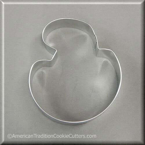4.5 inch Baby Dinosaur in Egg Metal Cookie Cutter