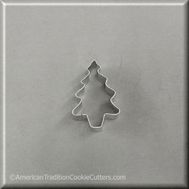 2" Mini Tree with Star Metal Cookie Cutter