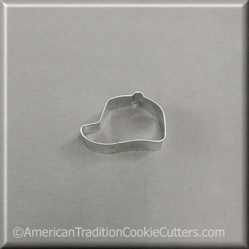 2 inch Mini Baseball Cap Metal Cookie Cutter