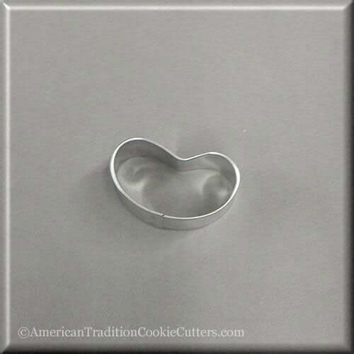 1.75 inch Mini Jellybean Metal Cookie Cutter