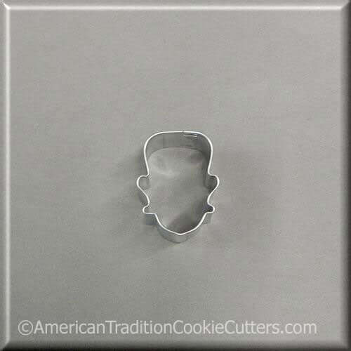1.75 inch Mini Frankenstein Monster Metal Cookie Cutter