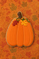 cookie from a 1.75 inch Mini Pumpkin Metal Cookie Cutter