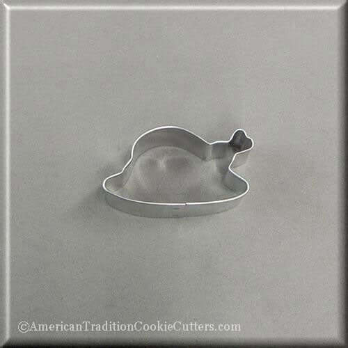 2.25 inch Mini Turkey Dinner Metal Cookie Cutter