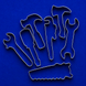 Set of Tools Metal Cookie Cutters