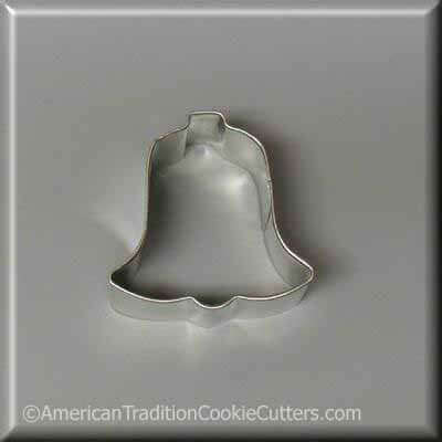 2.25 inch Bell Metal Cookie Cutter