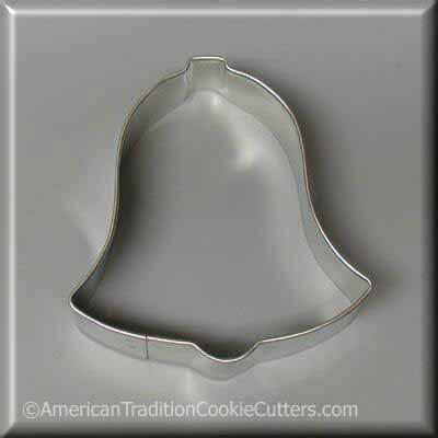 3.5 inch Bell Metal Cookie Cutter