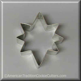 3.5" Star of Bethlehem Metal Cookie Cutter