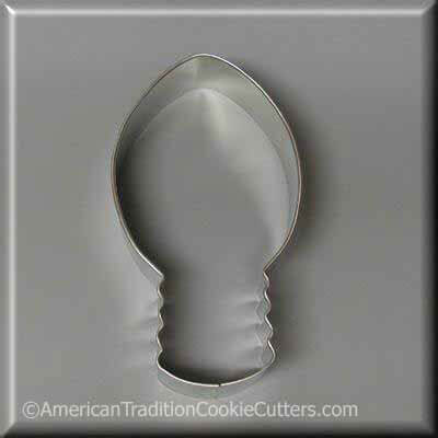 4.5 inch Light Bulb Metal Cookie Cutter