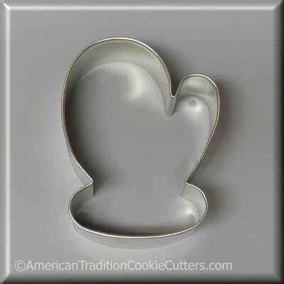 3.5 inch Mitten Metal Cookie Cutter