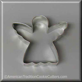 3" Angel Metal Cookie Cutter
