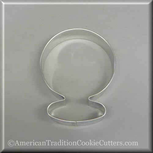 3.5 inch Snow Globe Metal Cookie Cutter