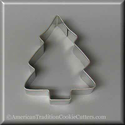 3.5 inch Christmas Tree Metal Cookie Cutter
