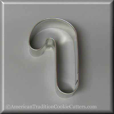 3.5 inch Candy Cane Metal Cookie Cutter