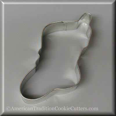 4" Stocking Metal Cookie Cutter