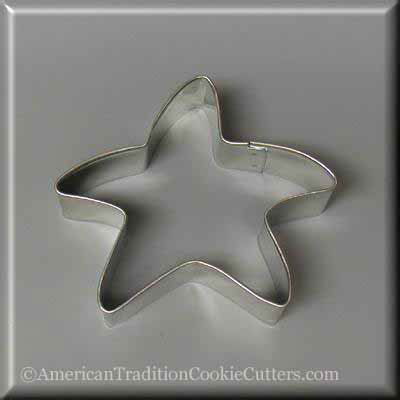 3.25" Folk Star Metal Cookie Cutter