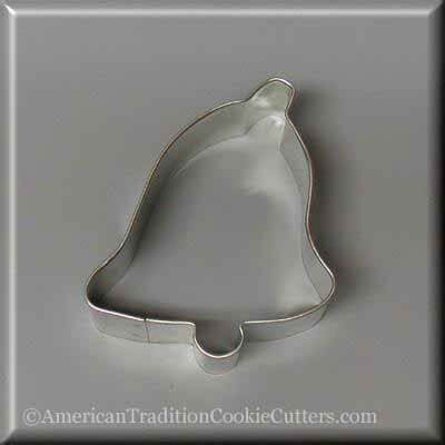 3.25 inch Folk Bell Metal Cookie Cutter