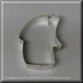 3" Folk Gingerbread House Metal Cookie Cutter