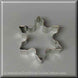 3" Snowflake Metal Cookie Cutter