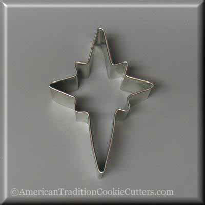 3.5 inch Star of Bethlehem Moravian Star Metal Cookie Cutter