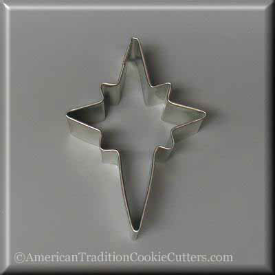 3.5" Star of Bethlehem Metal Cookie Cutter