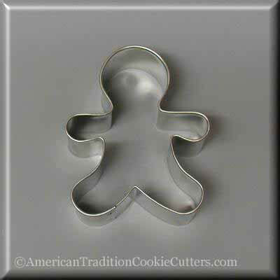 3 inch Gingerbread Boy Metal Cookie Cutter