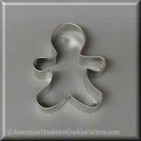 3" Gingerbread Boy Metal Cookie Cutter