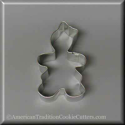 3 inch Gingerbread Girl Metal Cookie Cutter