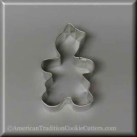 3" Gingerbread Girl Metal Cookie Cutter