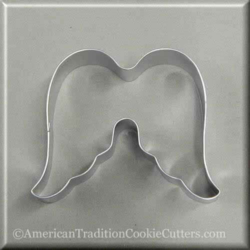 4.25 inch Angel or Cupid Wings Metal Cookie Cutter