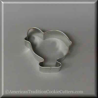 2.5 inch Chick Metal Cookie Cutter