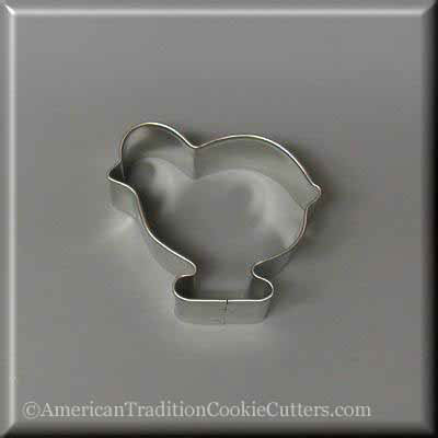2.5" Chick Metal Cookie Cutter