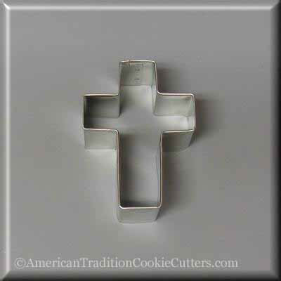 2.75" Cross Metal Cookie Cutter